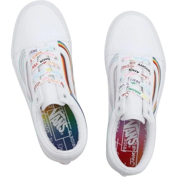 NWOBVANS OFF THE WALL "TOGETHER"  PRIDE /AWARENESS CANVAS SNEAKERS -UNISEX - Picture 2 of 6